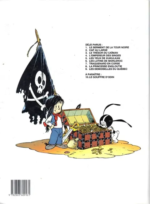 Verso de l'album Marine Tome 9 Les demoiselles du Québec