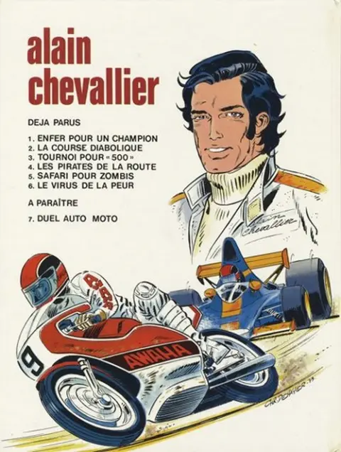 Verso de l'album Alain Chevallier Tome 6 Le virus de la peur