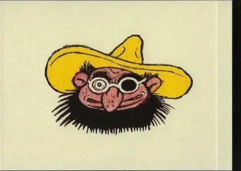 Verso de l'album Monsieur Bémol Monsieur Bémol joueur de flûte douce