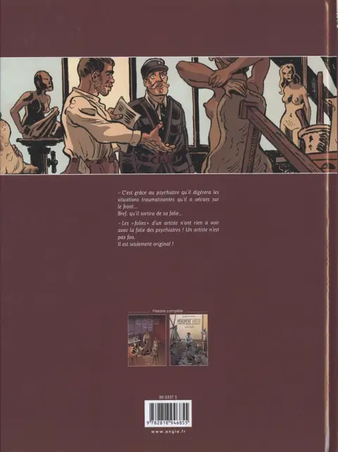 Verso de l'album Monument amour Tome 2 Femmes de pierre