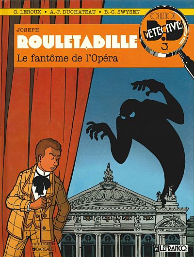 Couverture de l'album Rouletabille CLE Tome 1 Le fantôme de l'opéra