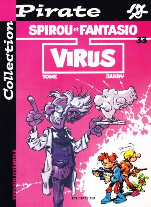 Couverture de l'album Spirou et Fantasio Virus