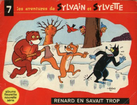 Couverture de l'album Sylvain et Sylvette Tome 7 Renard en savait trop