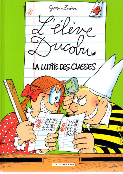 Couverture de l'album L'Élève Ducobu Tome 4 La lutte des classes