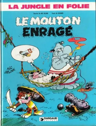Couverture de l'album La Jungle en folie Tome 7 Le mouton enragé