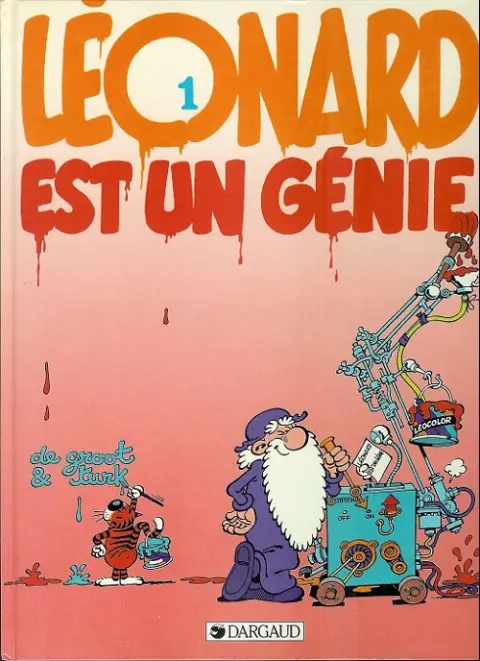 Couverture de l'album Léonard Tome 1 Léonard est un génie
