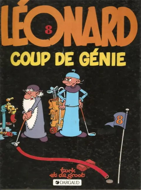 Couverture de l'album Léonard Tome 8 Coup de génie