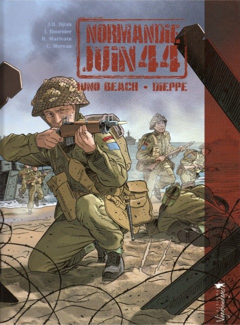 Couverture de l'album Normandie juin 44 Tome 5 Juno Beach - Dieppe