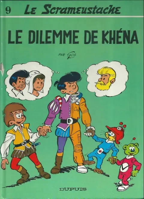 Couverture de l'album Le Scrameustache Tome 9 Le dilemme de Khéna
