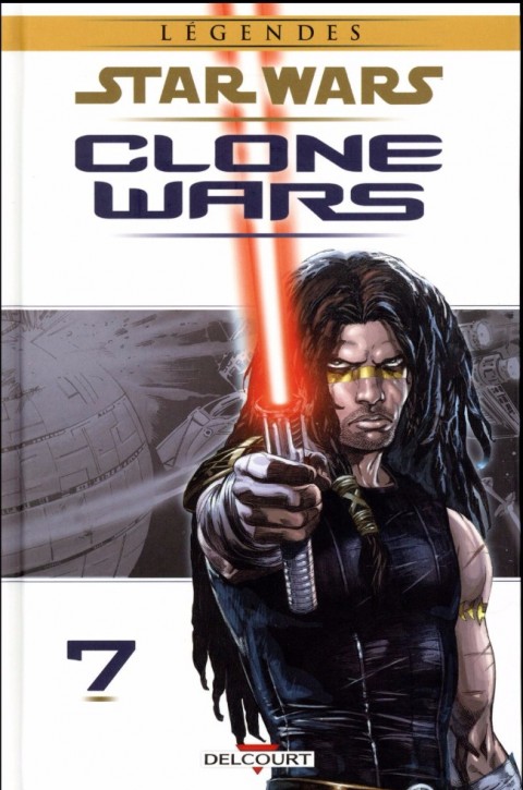 Couverture de l'album Star Wars - Clone Wars Tome 7 Les cuirassés de Rendili