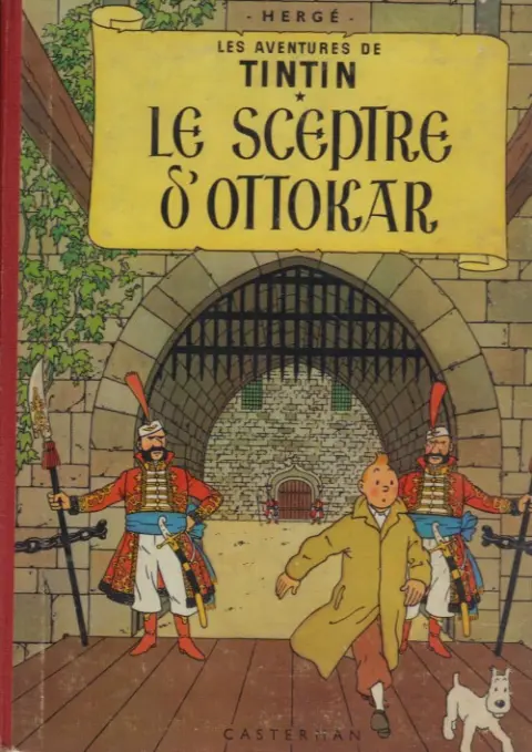 Couverture de l'album Tintin Tome 8 Le sceptre d'Ottokar