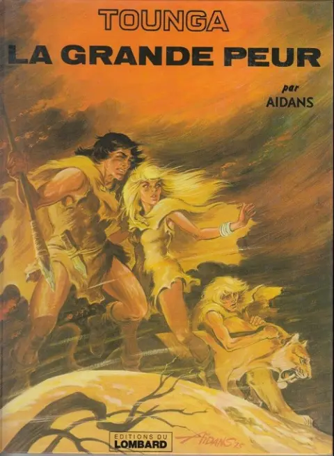 Couverture de l'album Tounga Tome 4 La grande peur