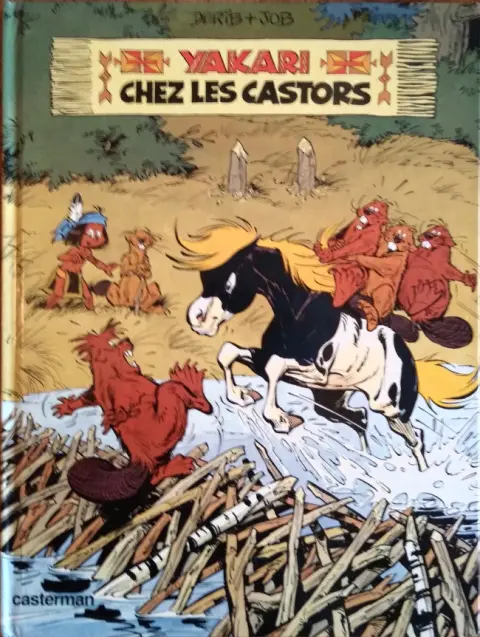 Couverture de l'album Yakari Tome 3 Yakari chez les castors