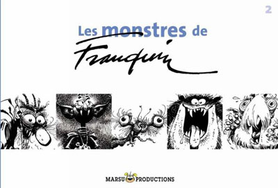 Couverture de l'album Les monstres de Franquin Tome 2