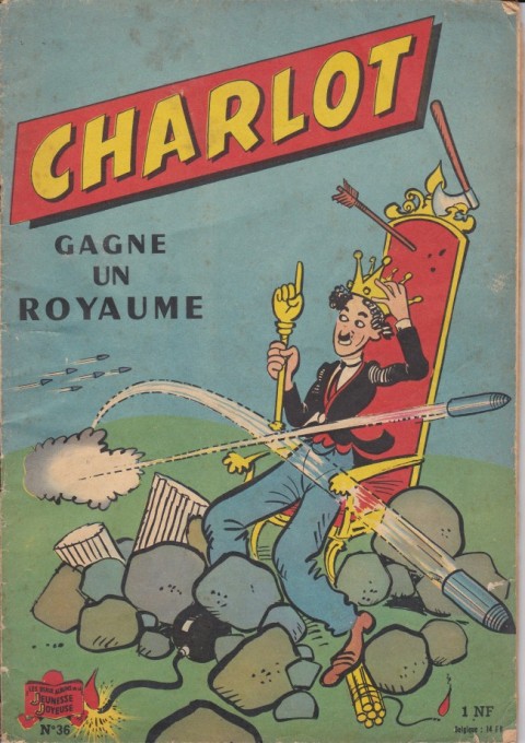 Couverture de l'album Charlot 1ère Série - SPE Tome 36 Charlot gagne un royaume