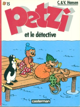 Couverture de l'album Petzi Tome 15 Petzi et le détective