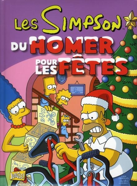 Couverture de l'album Les Simpson Du Homer pour les fêtes