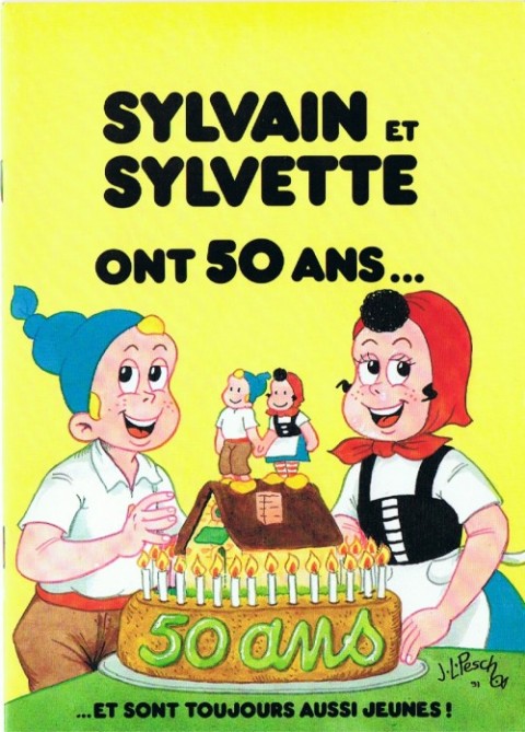 Couverture de l'album Sylvain et Sylvette ont 50 ans...