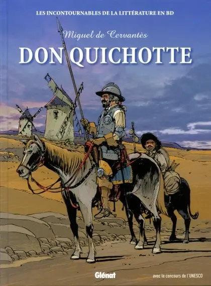 Les Incontournables de la littérature en BD Tome 24 Don Quichotte