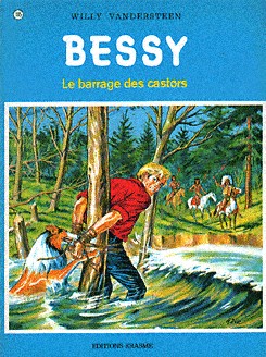 Couverture de l'album Bessy Tome 105 Le barrage des castors