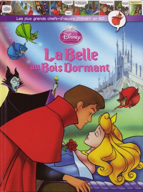 Couverture de l'album Les plus grands chefs-d'œuvre Disney en BD Tome 31 La Belle au Bois Dormant