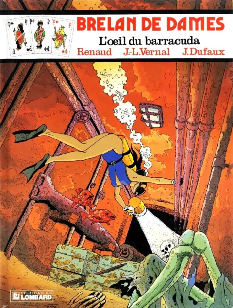 Brelan de dames Tome 7 L'œil du barracuda