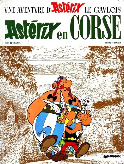 Couverture de l'album Astérix Tome 20 Astérix en corse