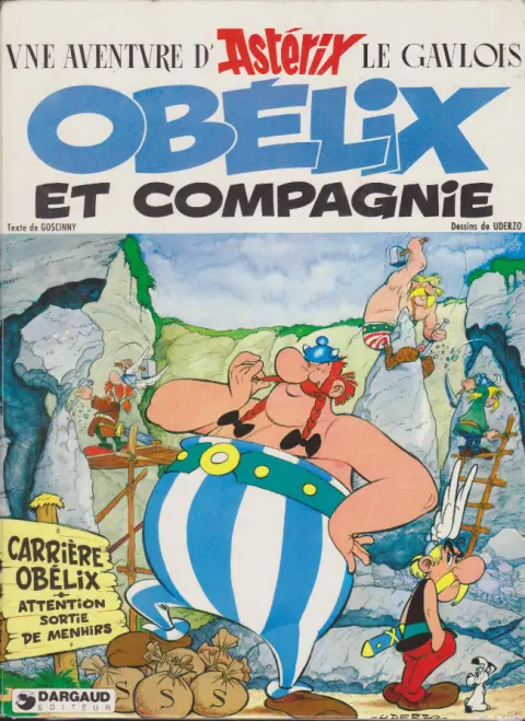 Couverture de l'album Astérix Tome 23 Obélix et compagnie