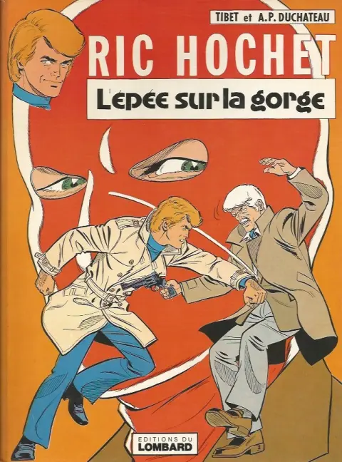 Couverture de l'album Ric Hochet Tome 27 L'épée sur la gorge