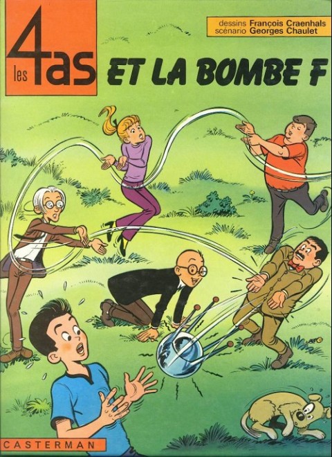 Couverture de l'album Les 4 as Tome 13 Les 4 as et la bombe f