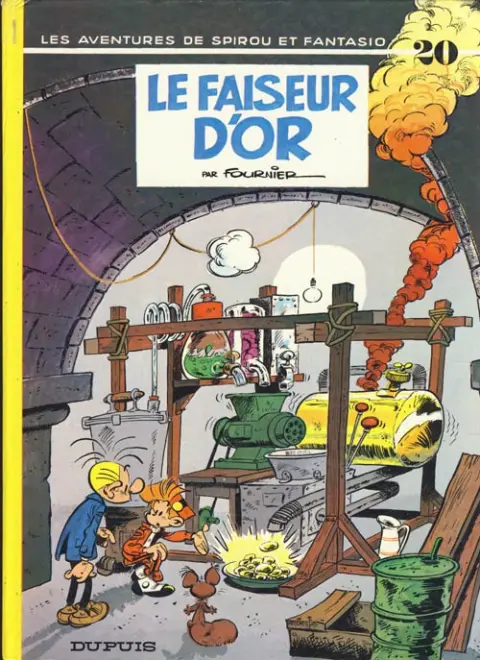 Couverture de l'album Spirou et Fantasio Tome 20 Le faiseur d'or