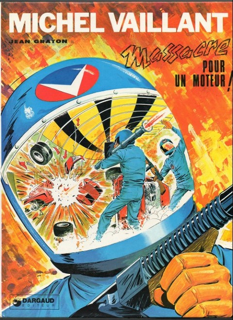 Couverture de l'album Michel Vaillant Tome 21 Massacre pour un moteur!