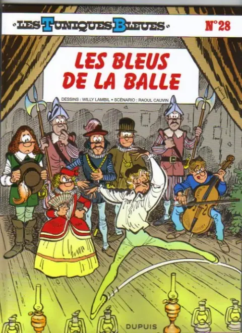 Couverture de l'album Les Tuniques Bleues Tome 28 Les bleus de la balle