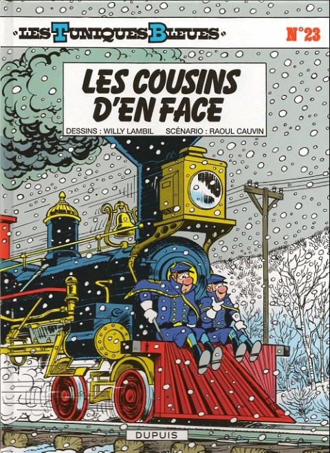 Couverture de l'album Les Tuniques Bleues Tome 23 Les cousins d'en face