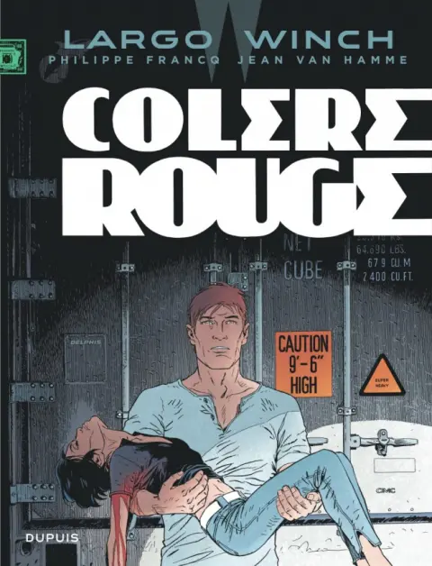 Couverture de l'album Largo Winch Tome 18 Colère rouge