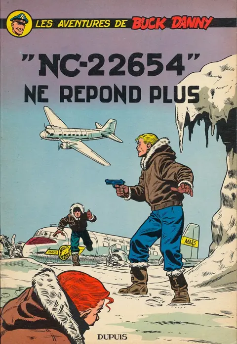 Couverture de l'album Buck Danny Tome 15 NC-22654 ne répond plus
