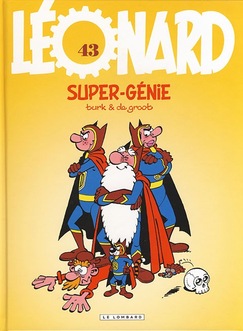 Couverture de l'album Léonard Tome 43 Super-génie