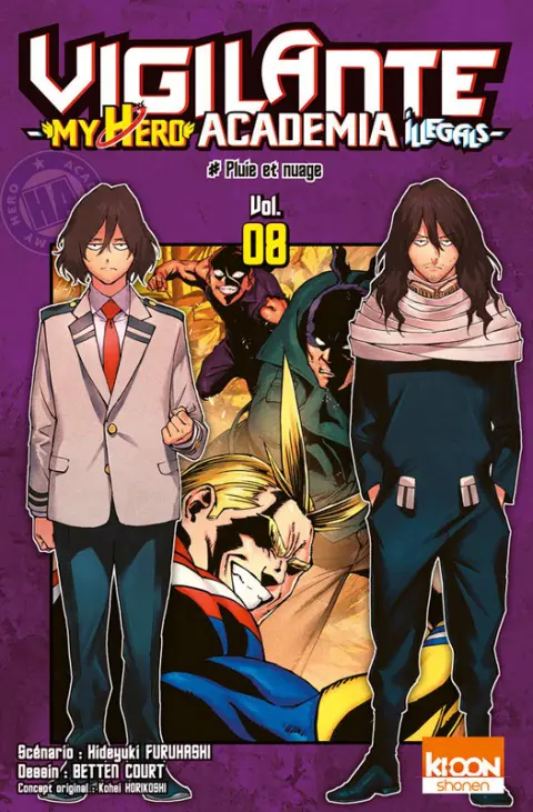Vigilante - My Hero Academia Illegals Vol. 08 Pluie et nuage