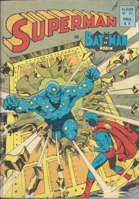 Couverture de l'album Superman et Batman et Robin Album N° 23