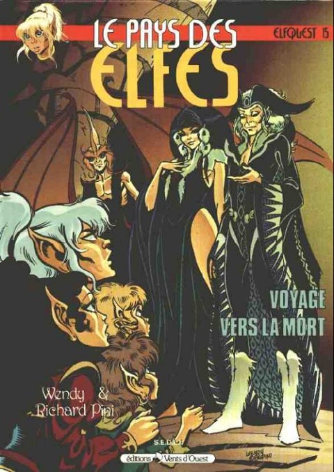 Couverture de l'album ElfQuest - La Fantastique quête des elfes Tome 15 Voyage vers la mort