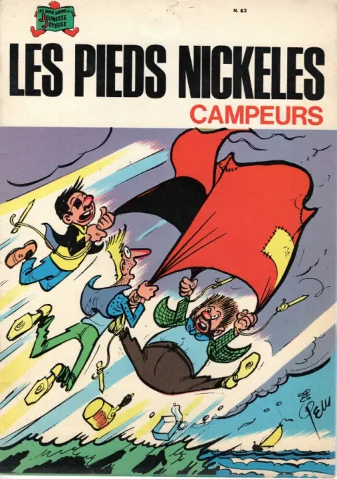 Couverture de l'album Les Pieds Nickelés Tome 63 Les Pieds Nickelés campeurs