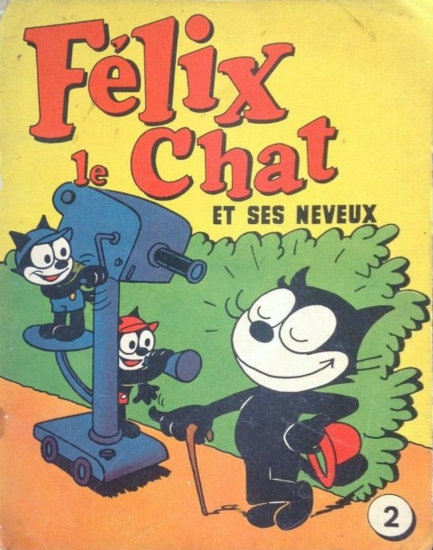 Couverture de l'album Félix le chat et ses neveux 2 à Holywood