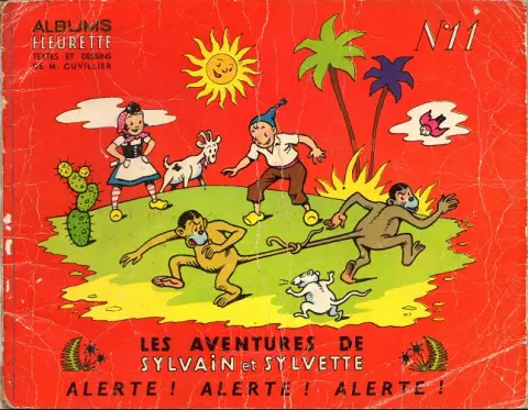 Couverture de l'album Sylvain et Sylvette Tome 11 Alerte ! alerte ! alerte !