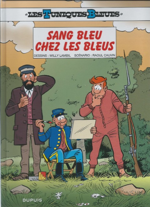 Couverture de l'album Les Tuniques Bleues Tome 53 Sang bleu chez les Bleus