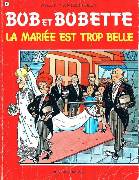 Couverture de l'album Bob et Bobette Tome 92 La mariée est trop belle