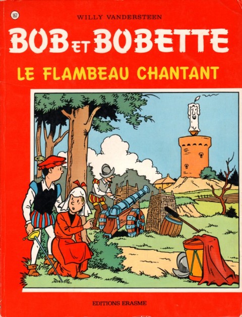 Couverture de l'album Bob et Bobette Tome 167 Le flambeau chantant
