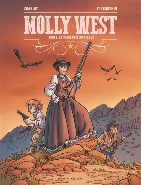 Couverture de l'album Molly West Tome 2 La vengeance du diable