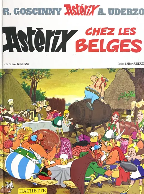 Couverture de l'album Astérix Tome 24 Astérix chez les Belges