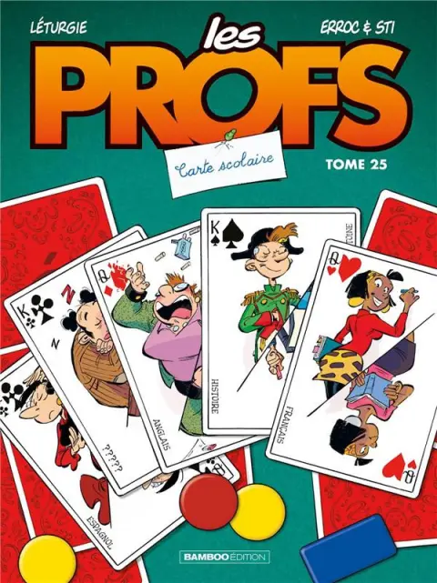 Les Profs Tome 25 Carte scolaire