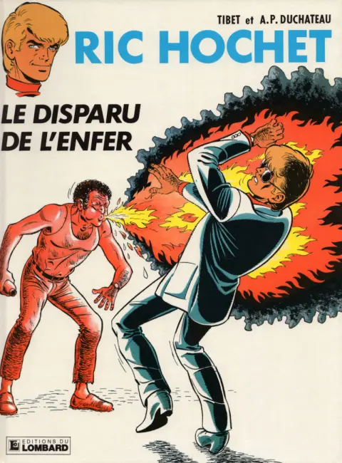 Couverture de l'album Ric Hochet Tome 39 Le disparu de l'enfer